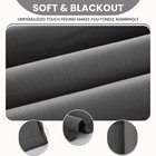 100  Blackout Thermal Insulated Window Curtain Grommet Curtains  2 Panels Set 