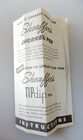 Unused Vtg Sheaffer Fountain Pen   Pencil Set  Tip-dip  Gray   Chrome   Orig Box