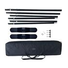 8 x10  Heavy-duty Adjustable Banner Stand Step And Repeat Stand Backdrop Banner