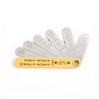 Precision Nut Height Slotting Gauge Tool For Guitar Setup - Silver  Accurate Mea