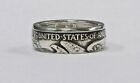 Coin Ring  handmade  From Walking Liberty  Silver  Half Dollar   In Size 9-14