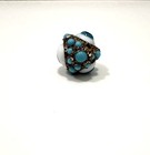 1900 s Antique Evil Eye Pendant Jewelry  - Turquoise