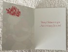 Unused Christmas Santa Bugle Horn Bag Toys Vintage Greeting Card 1970s 1980s