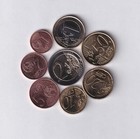 2023 Croatia  Full Set  Euro Bimetal  Unc Hrvatska Kuna  1 Cent    2 Euro