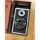 Vintage Falcon-flex Reflex Camera Model M All Aluminum Case Box 1940 s