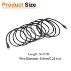 5m Usb Male To Ieee 1394 6 Pin Male 800mbps Adapter Cable Data