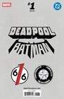          Marvel Dc Deadpool Batman 1 Patrick Gleason 616 Virgin Variant B Ltd 1000