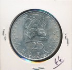 Czechoslovakia - 1968 - 25 Korun - Bu Crown -  5038