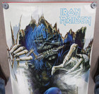 Iron Maiden Live After Death Original Door Poster 1985 Eddie Through Wall Clean 