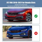 Front Bumper Lip Fit For Honda Civic Sedan Dx 2016-2020 for Honda Sedan Ex ex   