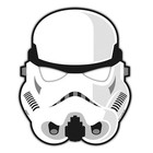 Multicolor Star Wars Classic Party Masks  8 Count  - Iconic   Eco-friendly Mater