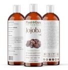 Golden Jojoba Oil 16 Oz  100  Pure Organic Cold Pressed For Skin  Hair  Face
