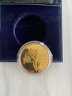 Nigeria  Commemorative Coin Silver Plated   50 Years Of Independence  2015 Issue