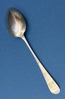 Antique Norwegian 830 Silver Spoon Marked K  Kristiansen - Engraved Floral