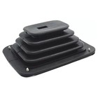 Quality Small Rubber Shifter Boot Kit Universal With Chrome Plate 5-5 8  X 6-3 4