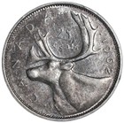 Canada - 25 Cents - 1962 - Km 52 - Silver  800