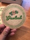 Vintage Beer Coaster  grolsch- Set Of 4
