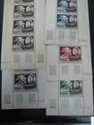 Laos 1952 Upu Stamps Set Of 5 Full Sheet   Sc  18-22 Mnh Rare Tone