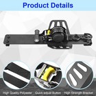 For 2009-2018 Dodge Ram 1500 Ratchet Tie Down Retractable Hook Strap With S Hook