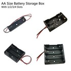 Battery Holder Box Storage Case Open closed Switch 3x 2x 4 1x Hot    Cells 2024