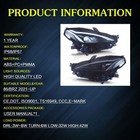 Vland Pair Led Headlights For 2022 2023 2024 Toyota Gr86  subaru Brz Frontlamps