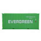 1 35 Evergreen 20gp Shipping Container Model Plastic Office Home Decorate Toy