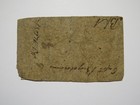 1754 Ten Shillings North Carolina Nc Colonial Currency Note Bill Rare 10s