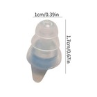 Reusable High Fidelity Ear Plugs 23db Hearing Protection Noise Ear Plugs