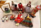 Vintage Dolls From Around The World - Lot Of 12 Dolls