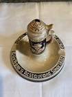 Luchows Restaurant Nyc Vintage Ceramic    beer Stein    Ashtray Circa 1945