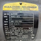 Baldor Vm3558t Motor 2 Hp 3 Ph Boston Gear F721-5kzt-b7-j1 Gear Reducer 5 1 