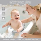 Tpn Baby Bath Seat For Babies 6 Months And Up  Non-slip Bath Tub Chair For Si   
