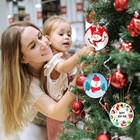 3  Round Sublimation Ornament Blanks  30 Pieces - For Christmas Tree Decor An   