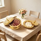 Holy Communion Tray Set  Stainless Steel Communion Trays For Churches  With Lid