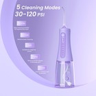 Sejoy Cordless 350ml Water Oral Flosser Irrigator Dental For Teeth 6 Jet Tips Us