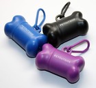 345 Dog Pet Waste Poop Bags Black 15 Refill Rolls Coreless Plus Dispenser Free