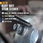Mcculloch Mc1385 Deluxe Canister Steam Cleaner  2-hour Runtime  Chemical-free  