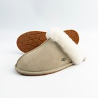 Ugg Scuffette Ii Suede Sheepskin House Slippers Women   s Shoes - Sand