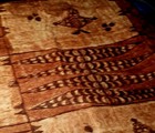 Vintage Handmade Over 80 Years Old - Bark Cloth Polynesian Tapa Wall Art