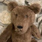 Vintage Style Jointed Teddy Bear Brown Plush Stuffed Animal Classic Collectible