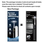 Sakyproral Ai Electric Toothbrush Black-6p 1 Count