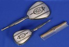 Vintage 1950s 60s D3673 Vanity Set Brush Comb Mirror With Original Box