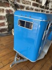 2002 Collectible Breyer Show Horse Trailer Blue Double Stall 2 Horse Carrier