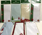 Lot Of 2 Paper Craft Magnetic List Pad  christmas 60 Sheet Each Random Selection