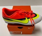 Nike Jr Mercurial Vortex Cr Fg-r Kids Soccer Shoes White-crimson-volt