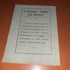 Bergamo - San Pellegrino Terme - Brochure Early 900 Perfect 24 Pages 