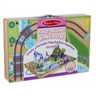 New Melissa   Doug Take-along Kingdom Wooden Compact Portable Royal Playset