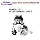 Engine Motor Mount Set 3pcs Fits For 2013 2014 2013-2016 Do-dge Dart 2 0l 2 4l