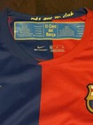 Men s Nike Fit Barcelona Home Jersey Authentic Football Soccer Lionel Messi Sz M