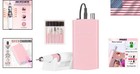 Quiet 30000 Rpm Nail Drill With Rechargeable Battery For Salon-quality Manicures
